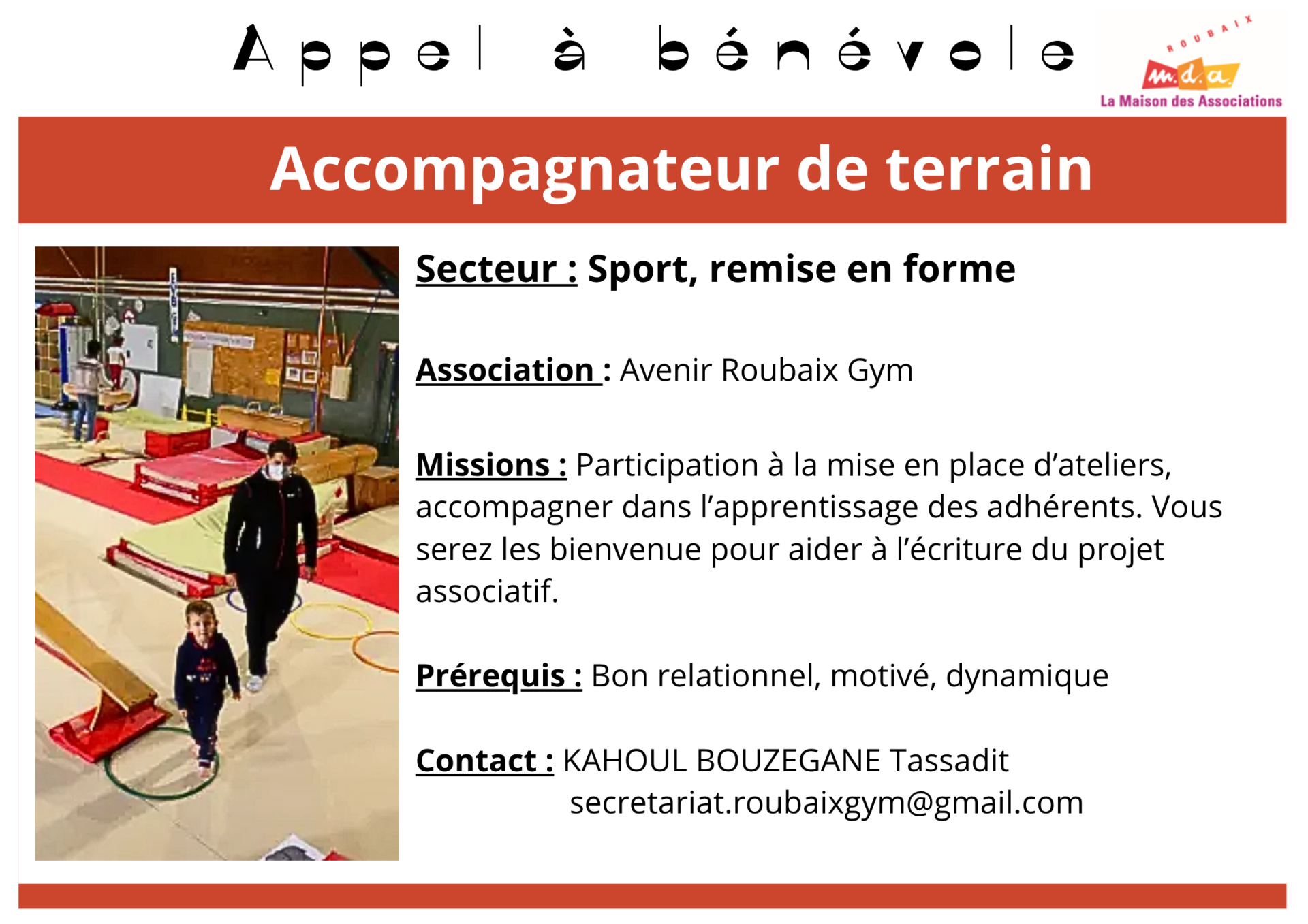 Avenir roubaix gym 1