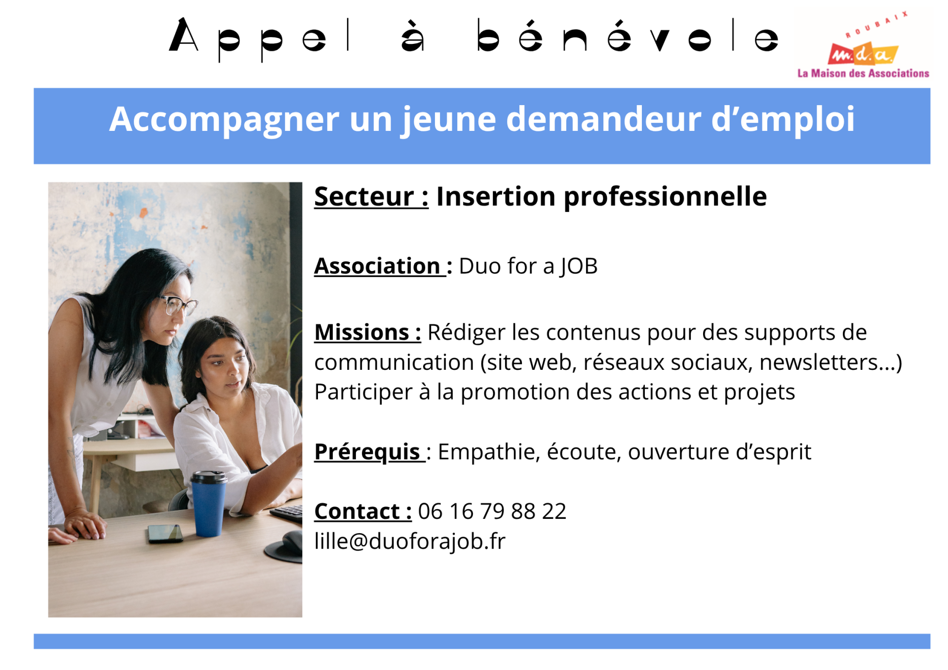 Duo for a job 1